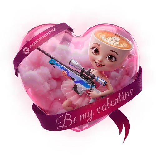 Валентинка от Балерина Капучино