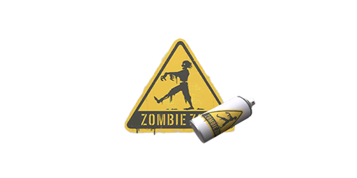 Graffiti | Beware of zombies Packed