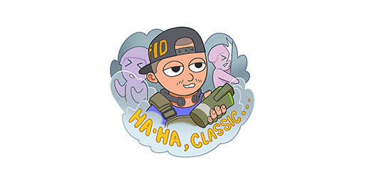 Sticker | Ha-Ha Classic