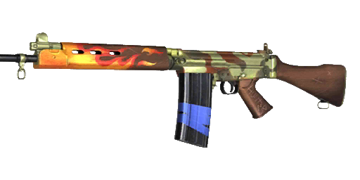 FN FAL | Charred Wood